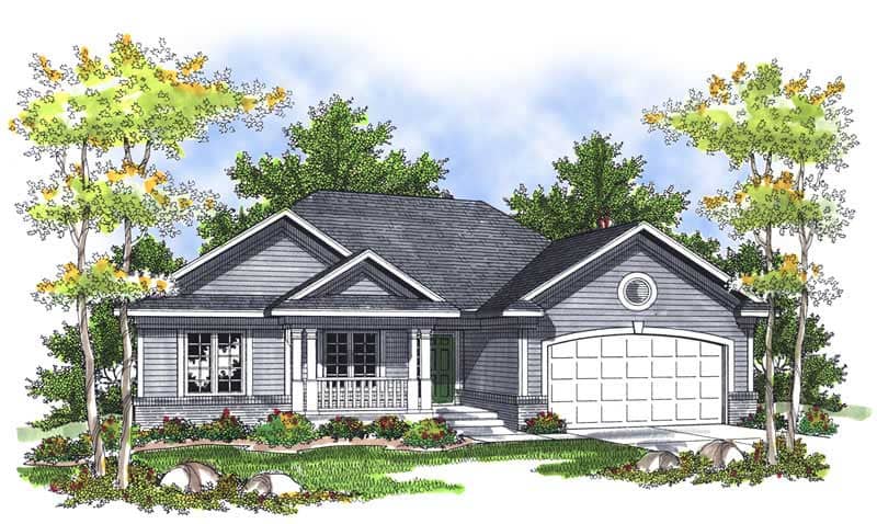Main image for house plan # 13968
