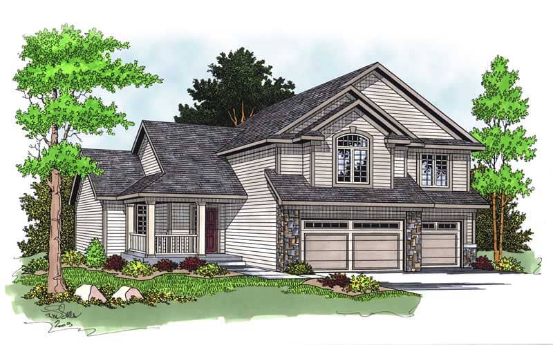 Main image for house plan # 13776