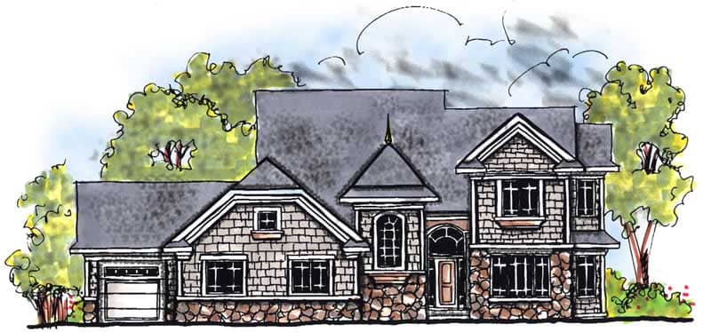 Main image for house plan # 13954