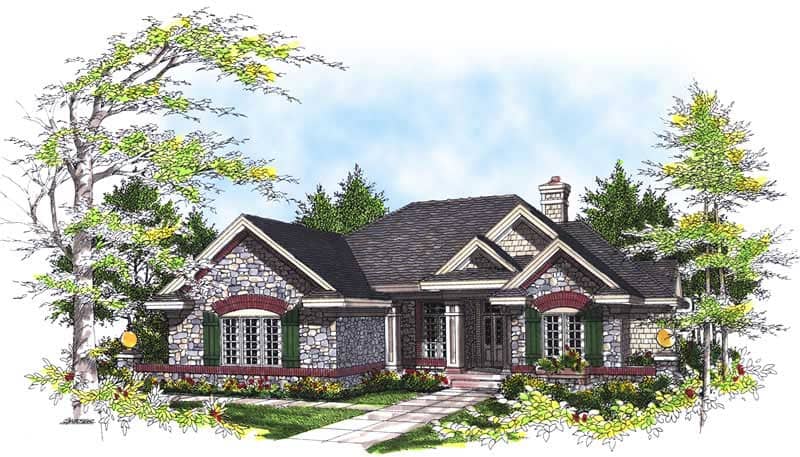 Main image for house plan # 13497