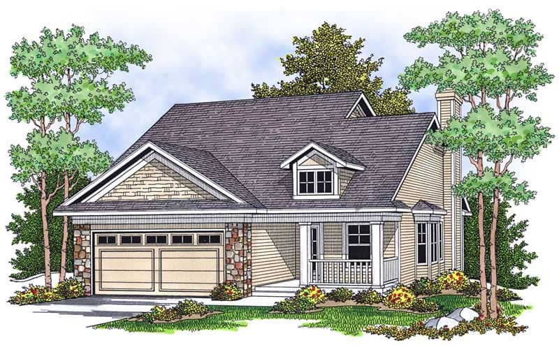 Main image for house plan # 13892