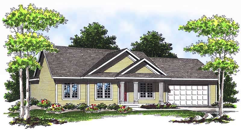 Main image for house plan # 13730