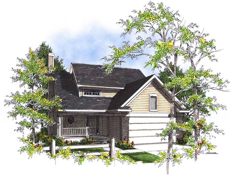 Main image for house plan # 13457