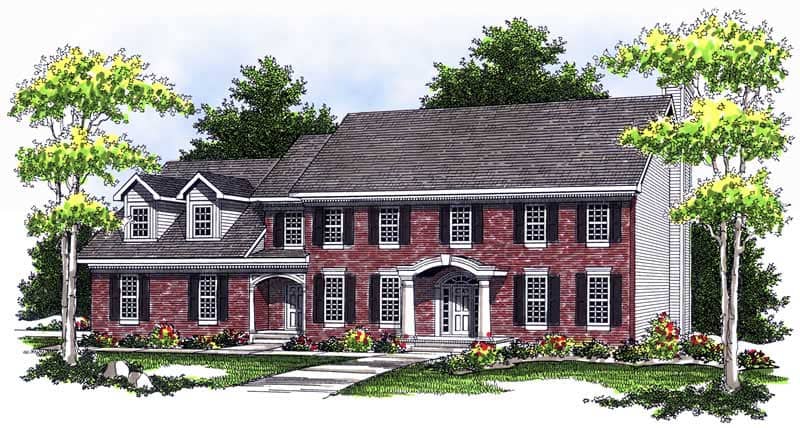Main image for house plan # 13699