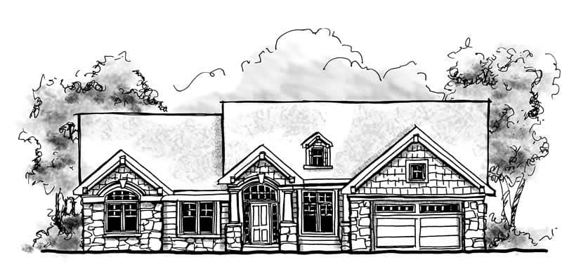 Main image for house plan # 13930