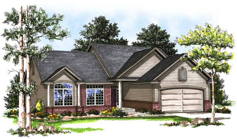 Main image for house plan # 13306