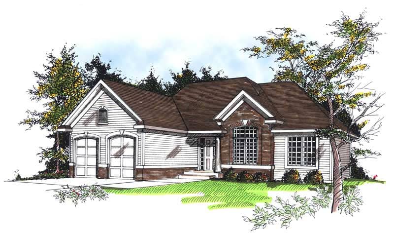 Main image for house plan # 13360