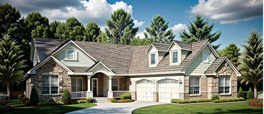 Craftsman home (ThePlanCollection: Plan #103-1162)