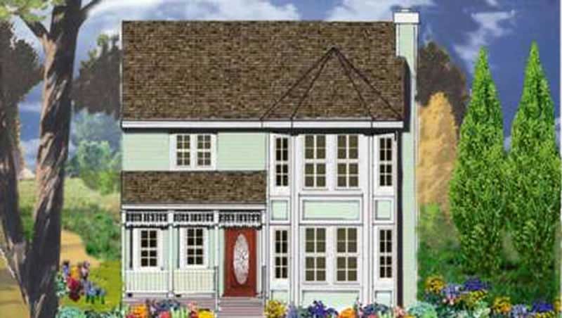 Main image for house plan # 9799