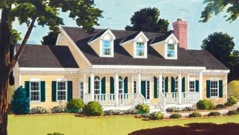 Main image for house plan # 9775