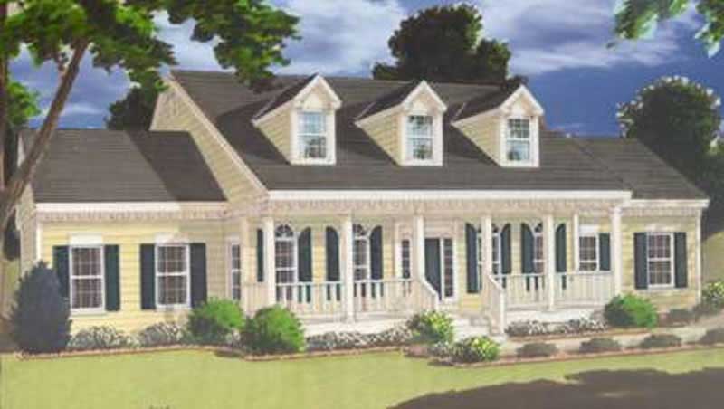 Main image for house plan # 9868