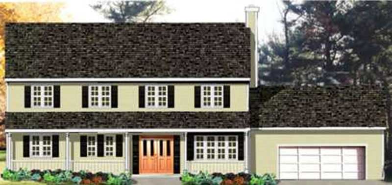 Main image for house plan # 9857