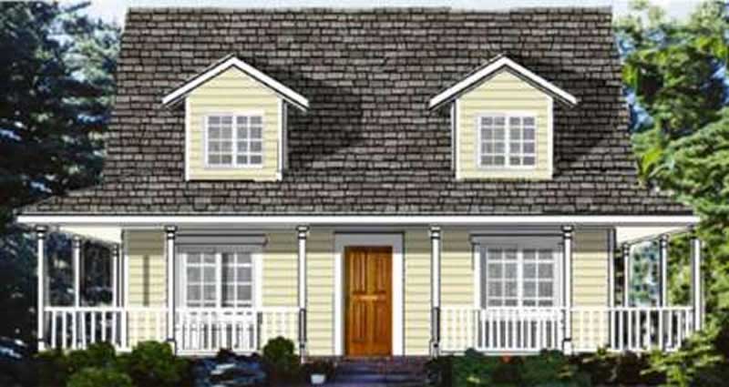 Main image for house plan # 9872