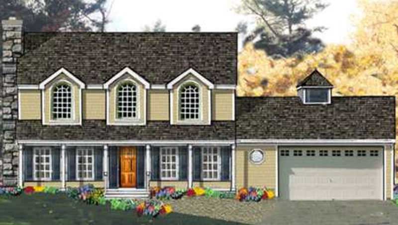Main image for house plan # 9796