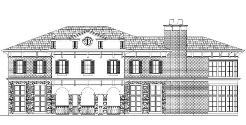 Main image for house plan # 16130