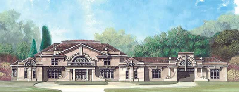 Main image for house plan # 16197