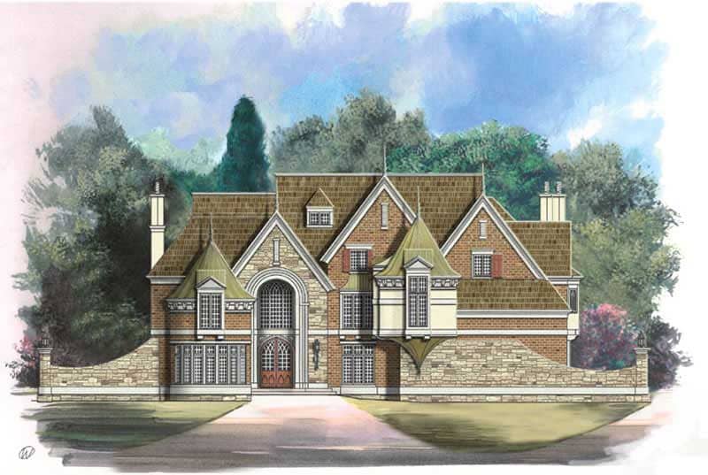 Main image for house plan # 16182