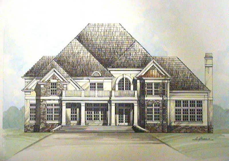 Main image for house plan # 15962