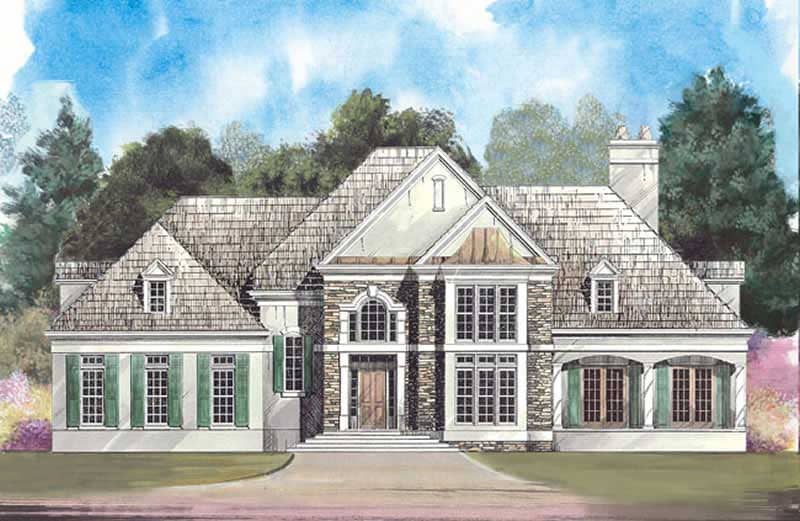 Main image for house plan # 15924