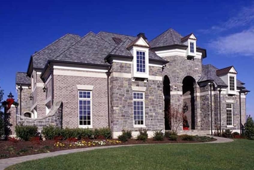 European home plan (ThePlanCollection: House Plan #106-1167)