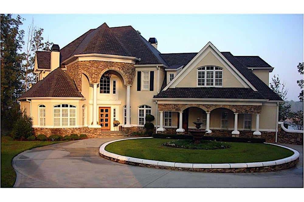 Country style home (ThePlanCollection: Plan #106-1169)