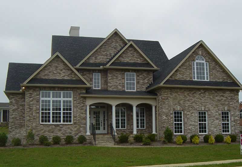 European style home (ThePlanCollection: Plan #106-1193)