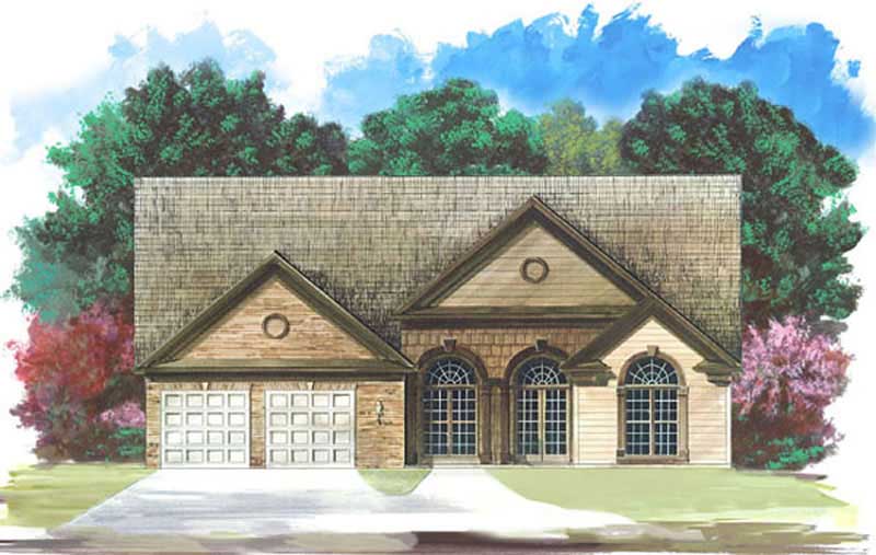 Main image for house plan # 15819