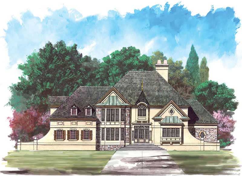 Main image for house plan # 15961