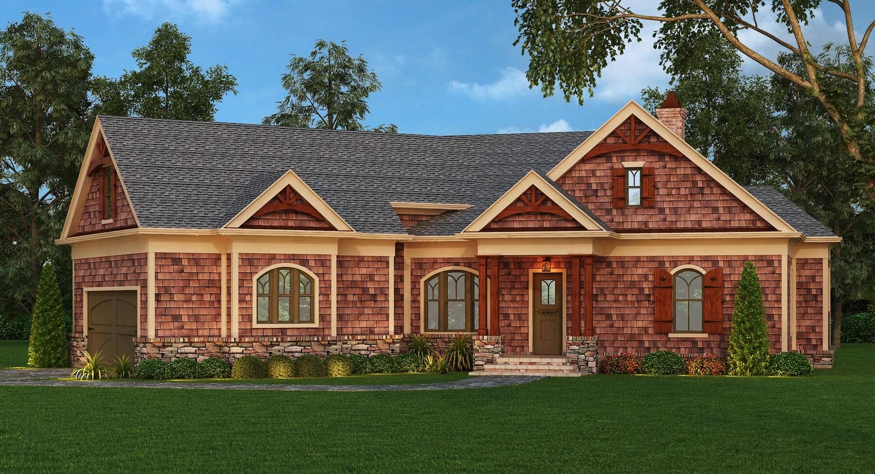 Gorgeous photo of this Craftsman home plan (House Plan #106-1276) | ThePlanCollection