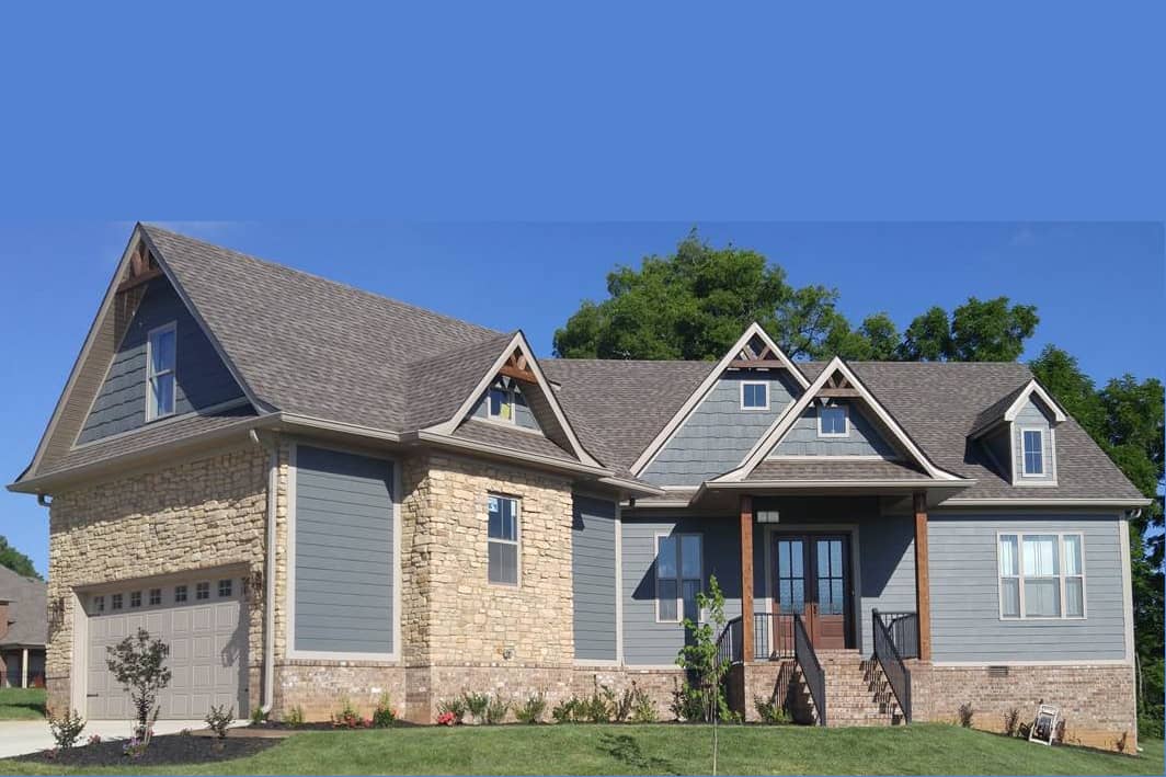 Ranch style home (ThePlanCollection: #106-1281)