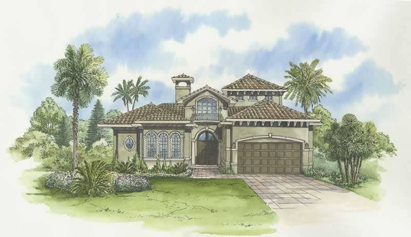 Main image for house plan # 18878