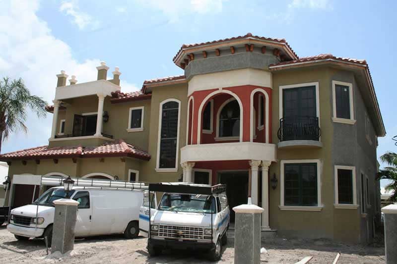 Color photograph of luxury house plan #107-1013