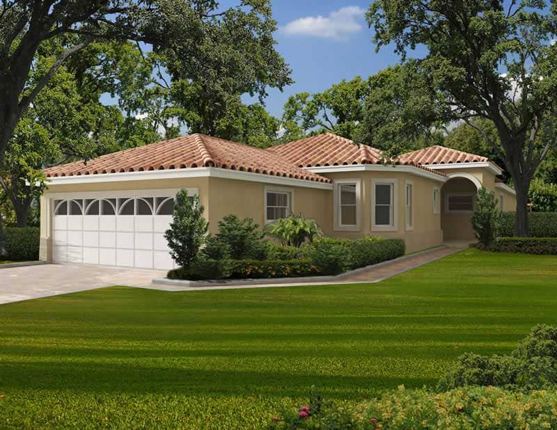 Main image for house plan # 20517