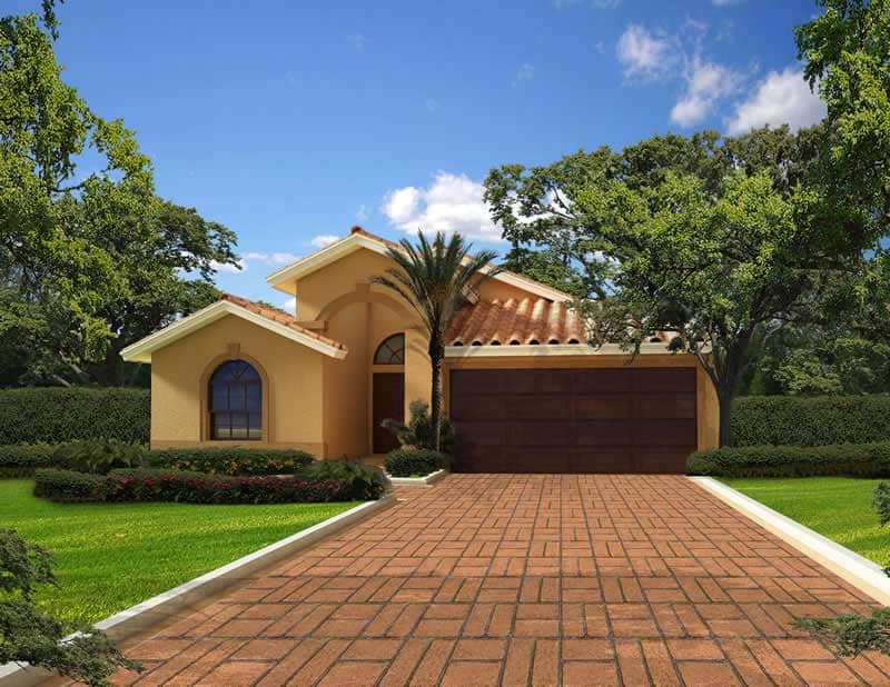 Main image for house plan # 20504