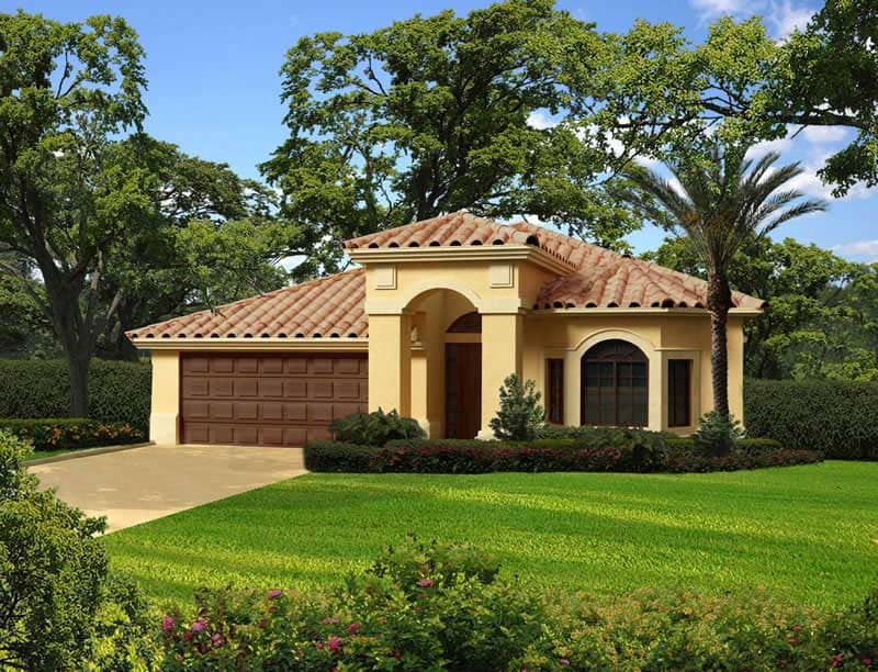 Main image for house plan # 20500