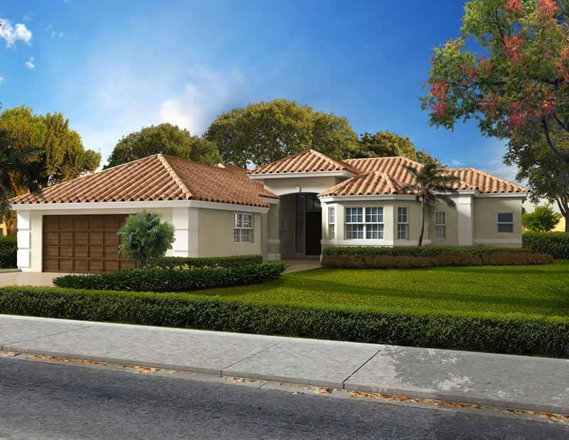 Main image for house plan # 18047