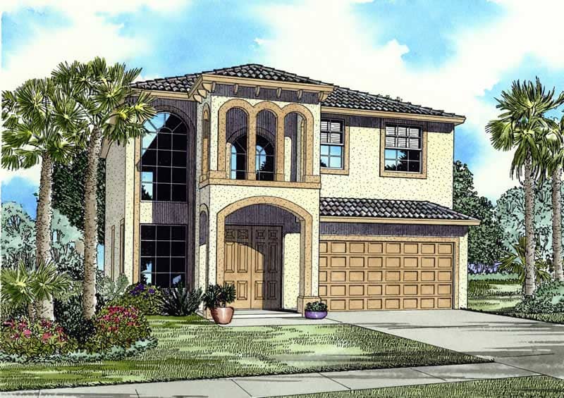 Main image for house plan # 17734