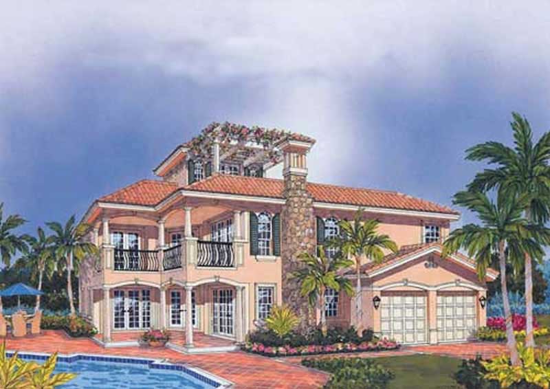 Main image for house plan # 17787