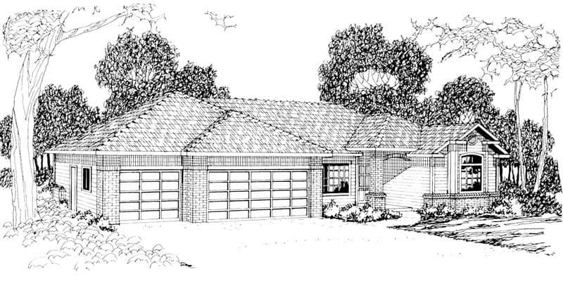 Main image for house plan # 3022