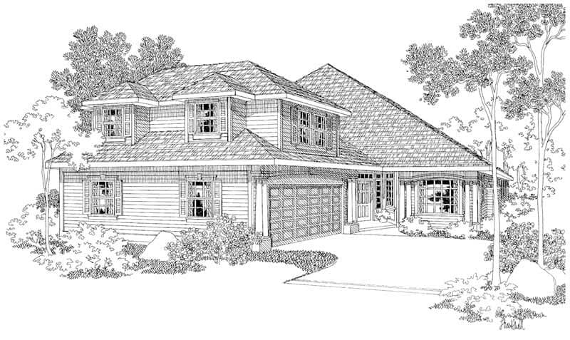 Main image for house plan # 2913