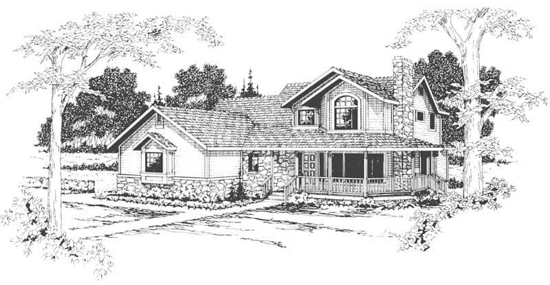 Main image for house plan # 2897