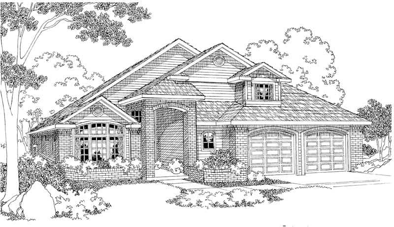 Main image for house plan # 2955