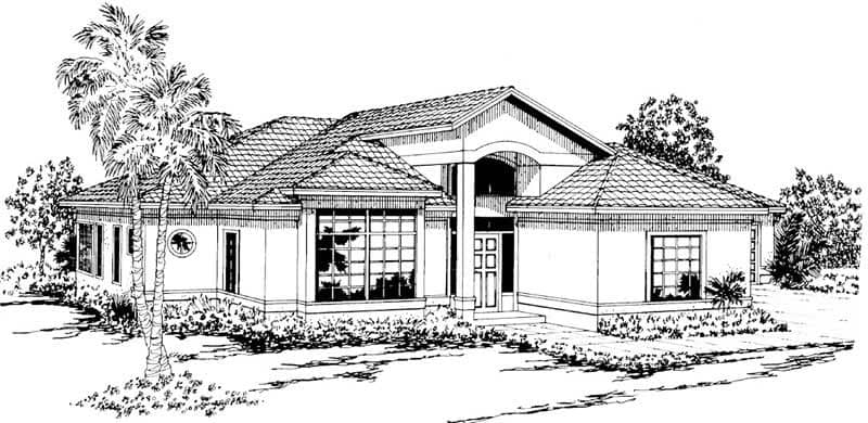 Main image for house plan # 3144