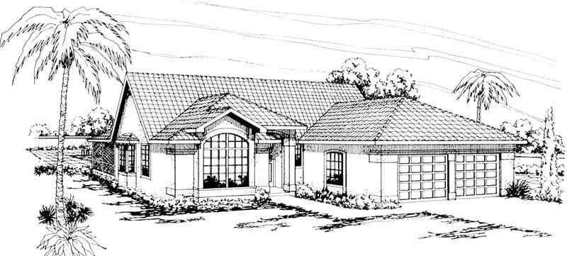 Main image for house plan # 3168