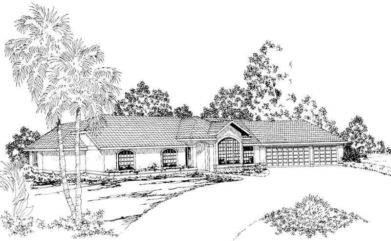 Main image for house plan # 3165