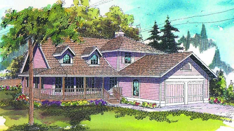 Main image for house plan # 2809