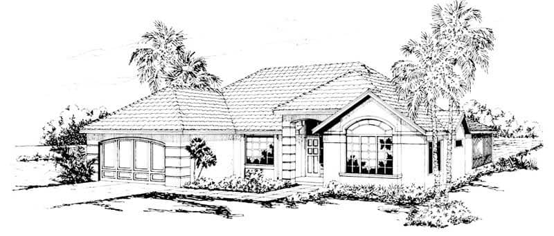 Main image for house plan # 3143
