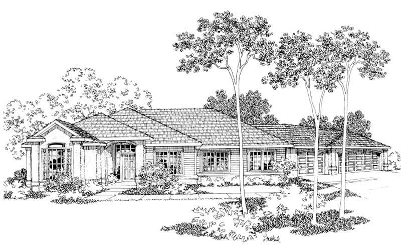 Main image for house plan # 3070