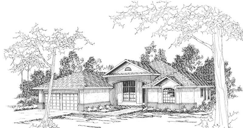 Main image for house plan # 3111
