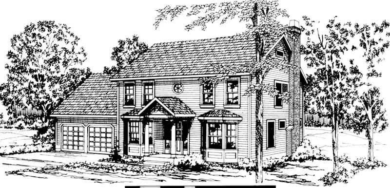 Main image for house plan # 2881